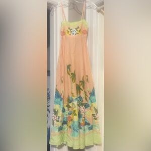 ALÉMAIS Mermaid Point Sundress Guava #2738 US 2 New With Tags